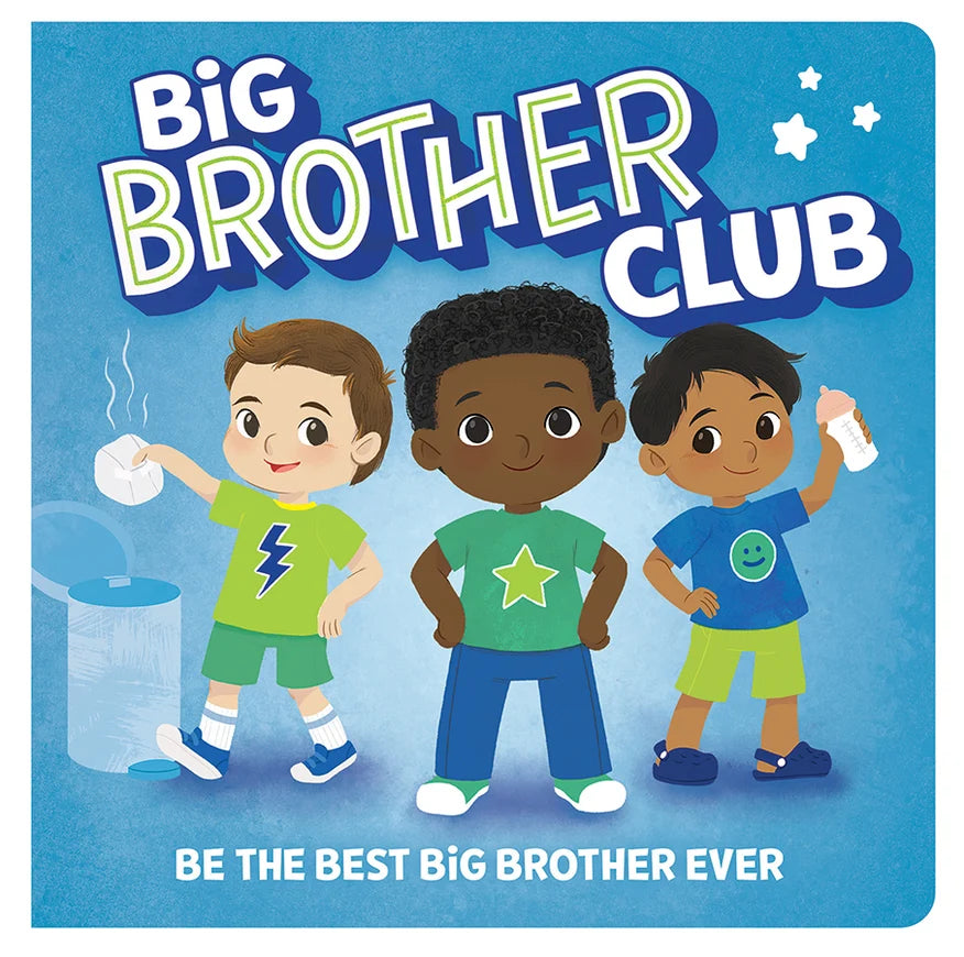 Big Brother Club Board Book | Reward Chart & Stickers