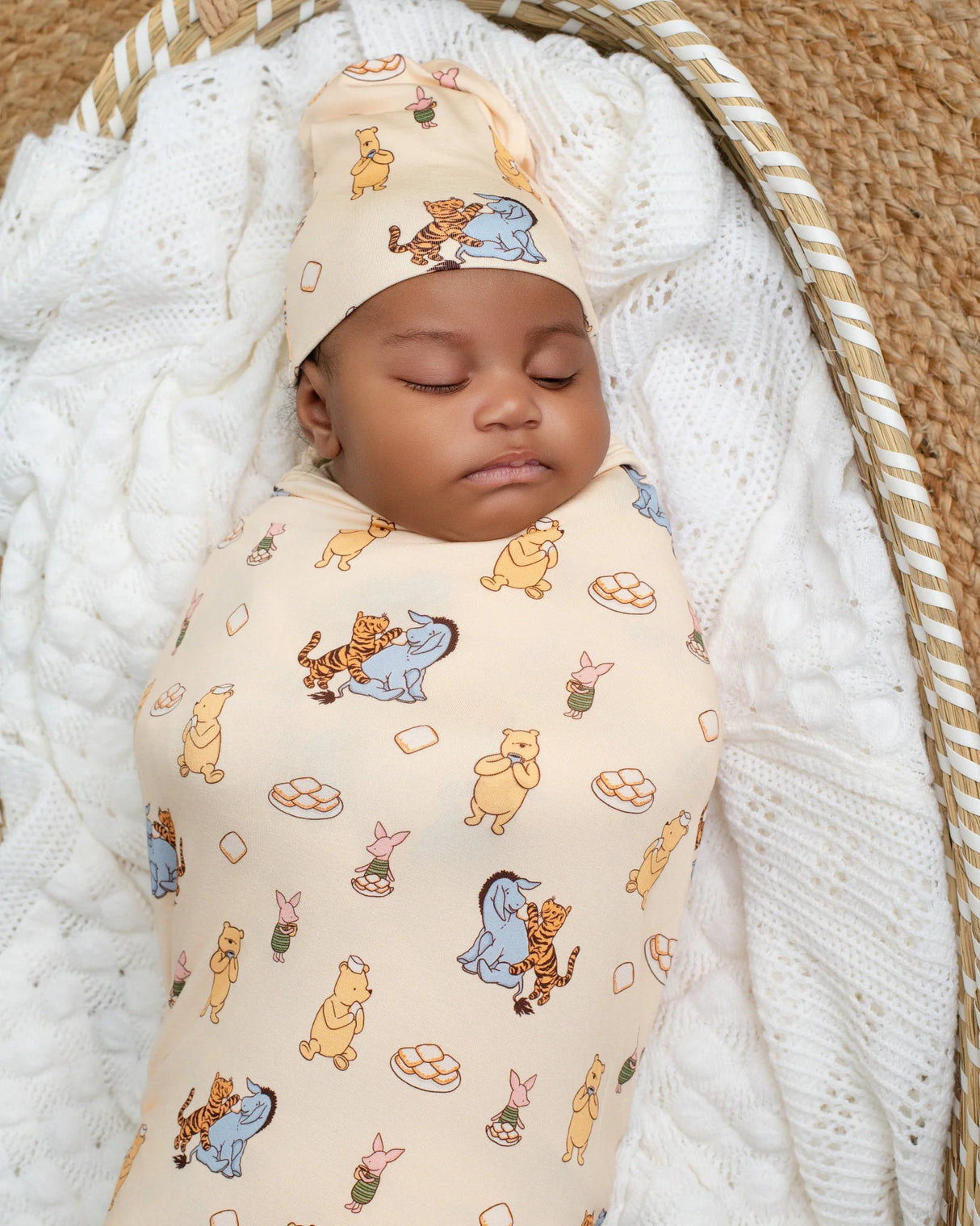Pooh's Beignet Adventure Bamboo Swaddle