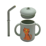 Sugarbooger Fresh & Messy Silicone Sippy Cup | Tiger