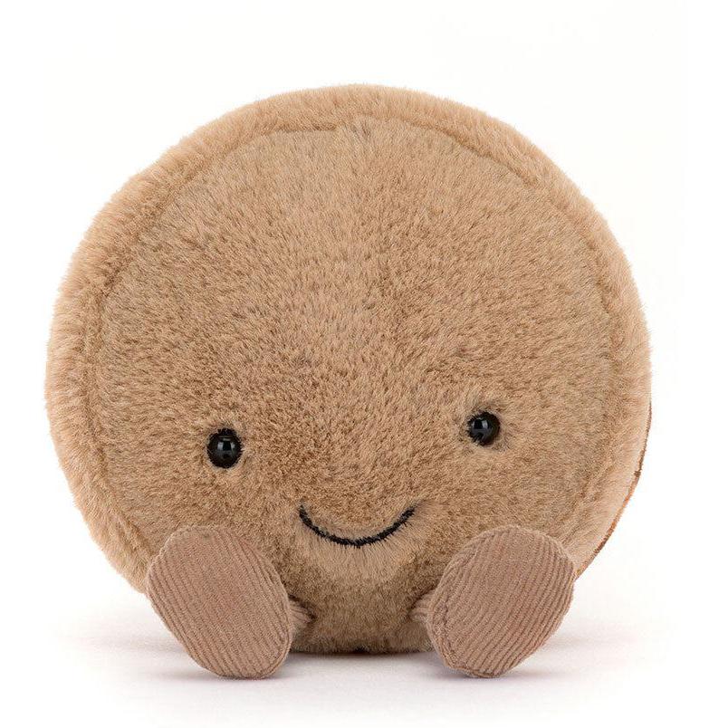 Jellycat Amuseables Mona Macaron (Chocolate)