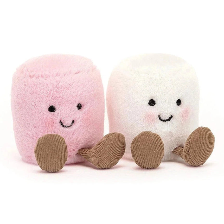 Jellycat Amuseables Pink & White Marshmallows