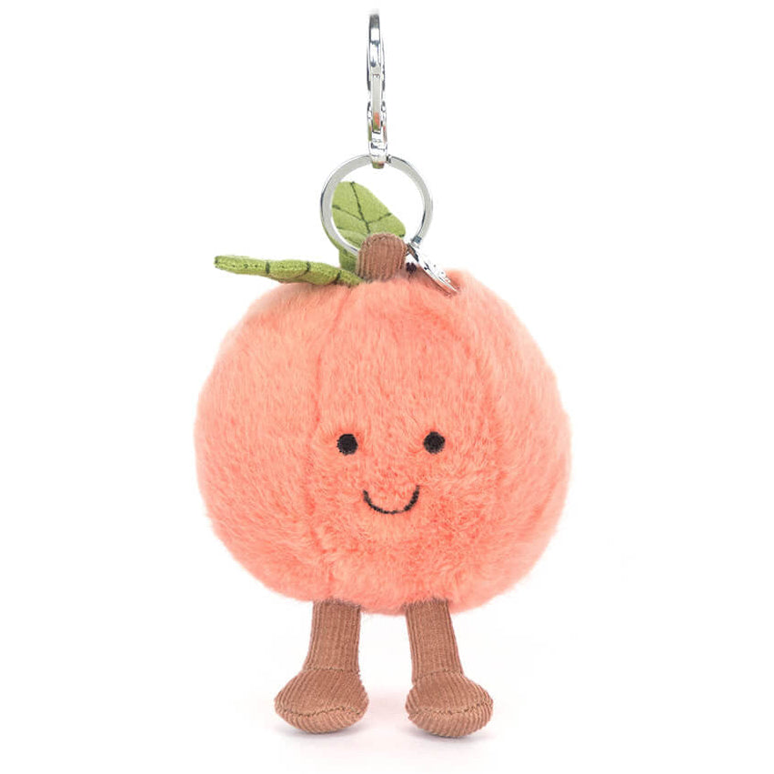 Jellycat Amuseables Peach Bag Charm