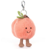 Jellycat Amuseables Peach Bag Charm