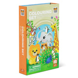 Tiger Tribe Colouring Set - Zoo