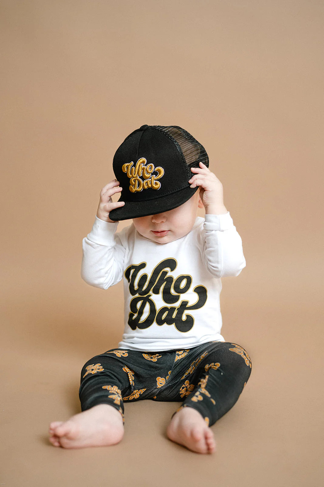 Velvet Fawn Who Dat Trucker Hat