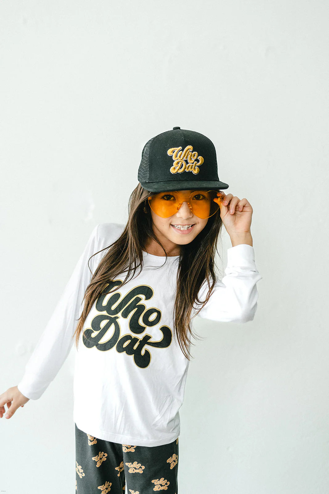 Velvet Fawn Who Dat Trucker Hat