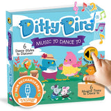 Ditty Bird Kids Dance Songs Musical Board Book | USB-C Rechargeable
