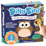 Touch the Cute Animals Ditty Bird Musical Board Book | USB-C Rechargeable