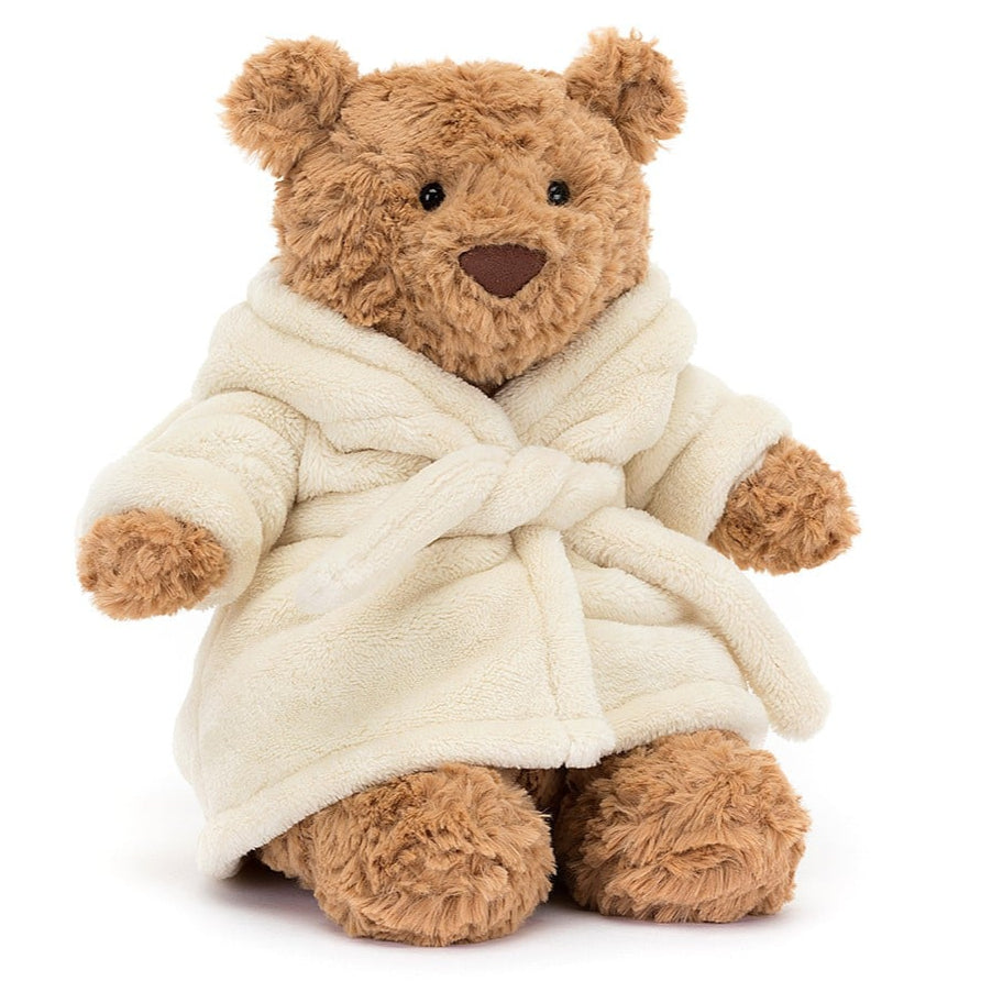 Jellycat Bartholomew Bear Bathrobe Outfit Plush Toy