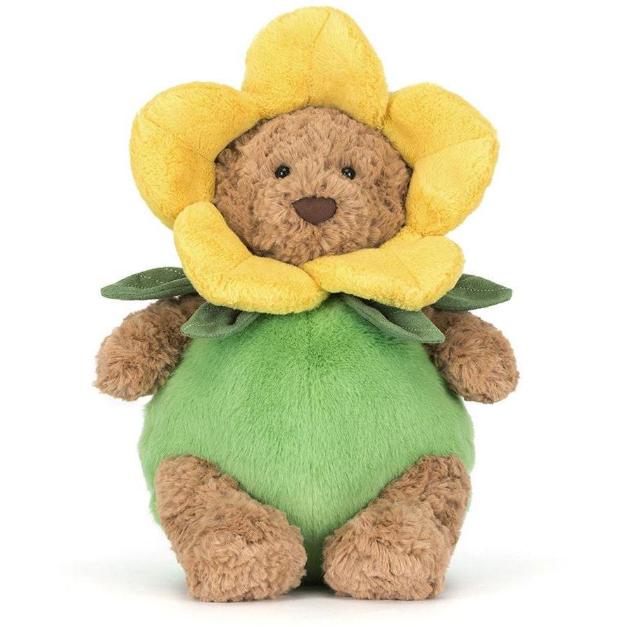 Jellycat Bartholomew Bear Daffodil Outfit