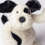 Jellycat Bashful Rufferty Black & Cream Puppy Original | Limit 2