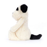 Jellycat Bashful Rufferty Black & Cream Puppy Original | Limit 2