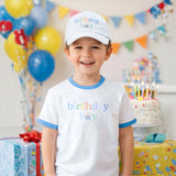 Bits & Bows Birthday Boy Baseball Hat
