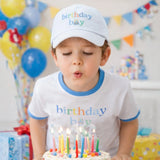Bits & Bows Birthday Boy Baseball Hat