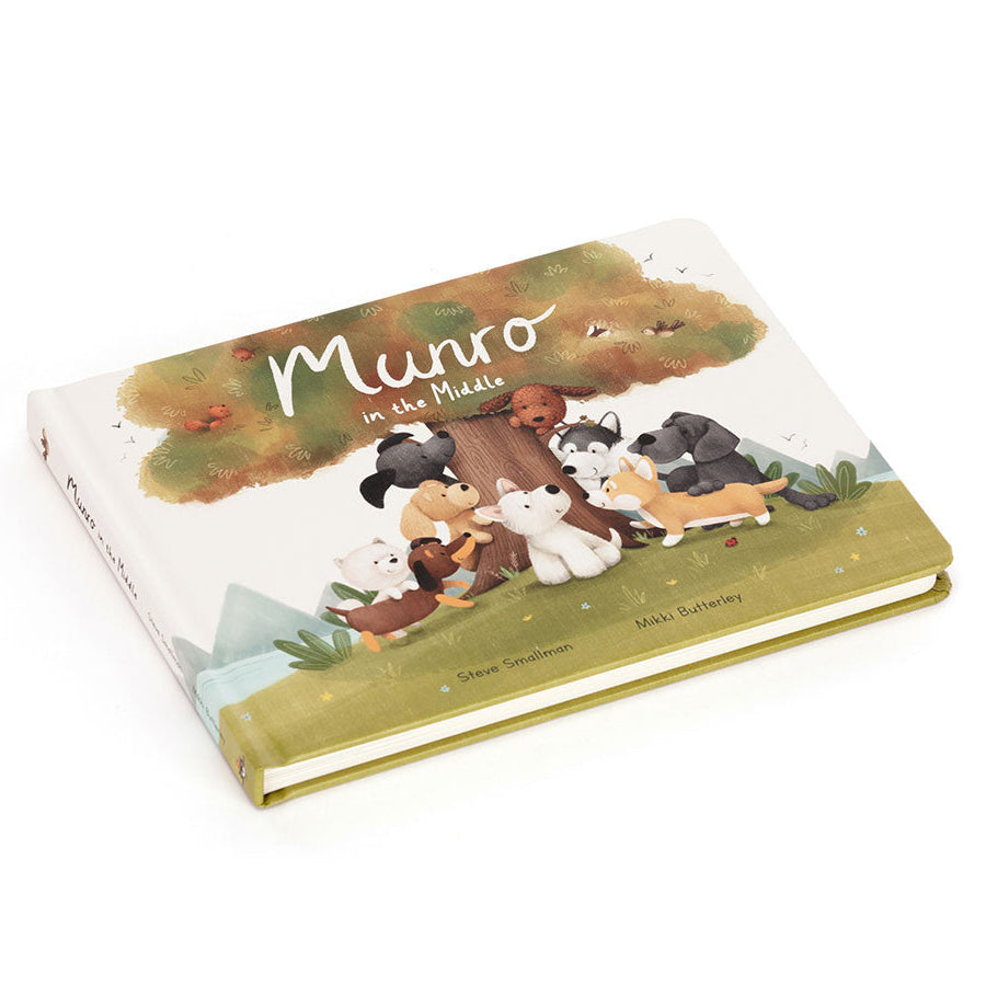 Jellycat Munro In The Middle Hardcover Book