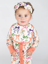 Goosies Bows Bamboo Bib 2 Pack Set