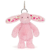 Jellycat Blushkin Blossom Bunny Bag  Charm | No free shipping