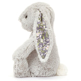 Jellycat Blossom Silver Bunny 'Bloom' | Original