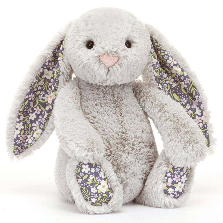 Jellycat Blossom Silver Bunny 'Bloom' | Original