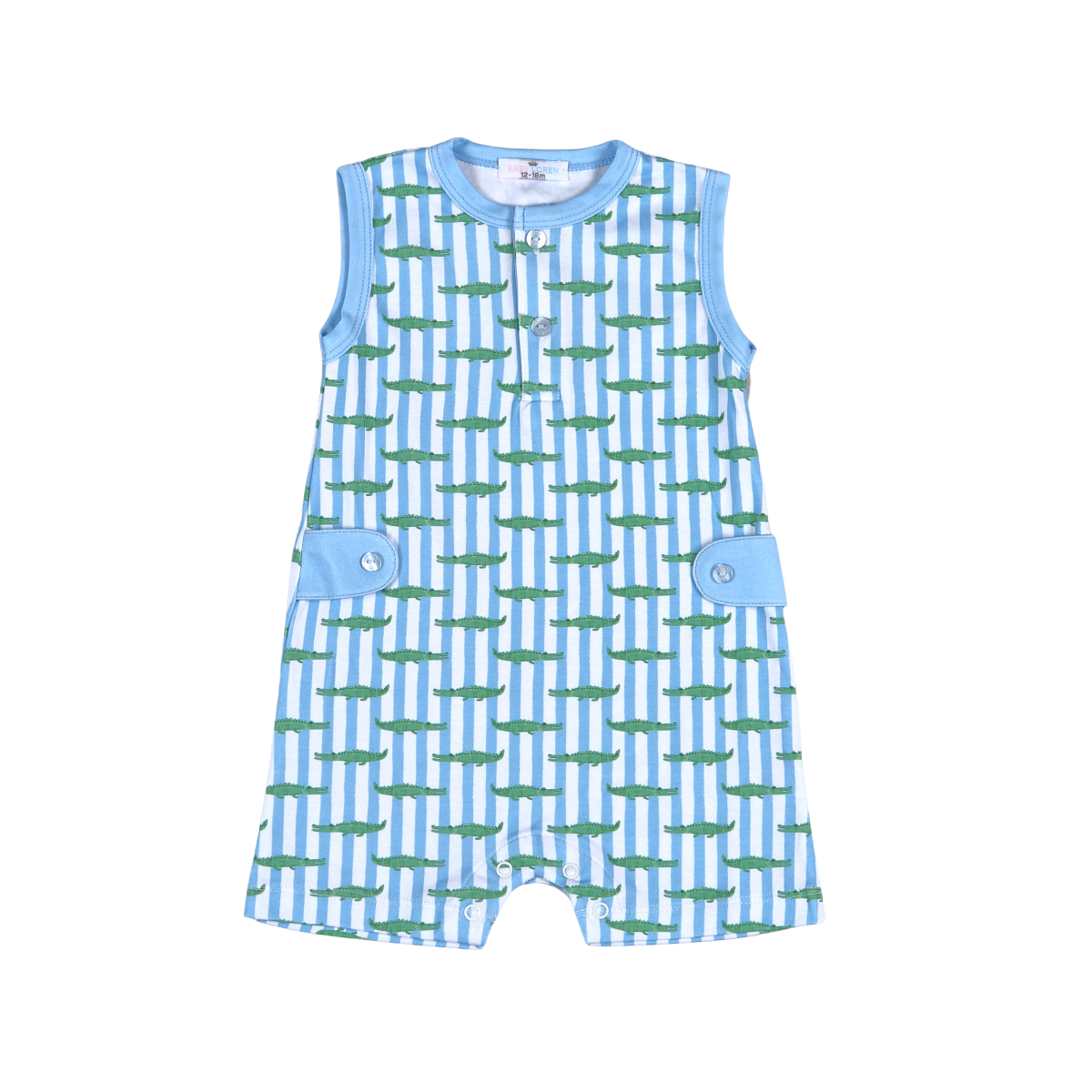 Baby Loren Bayou Kids Pima Romper