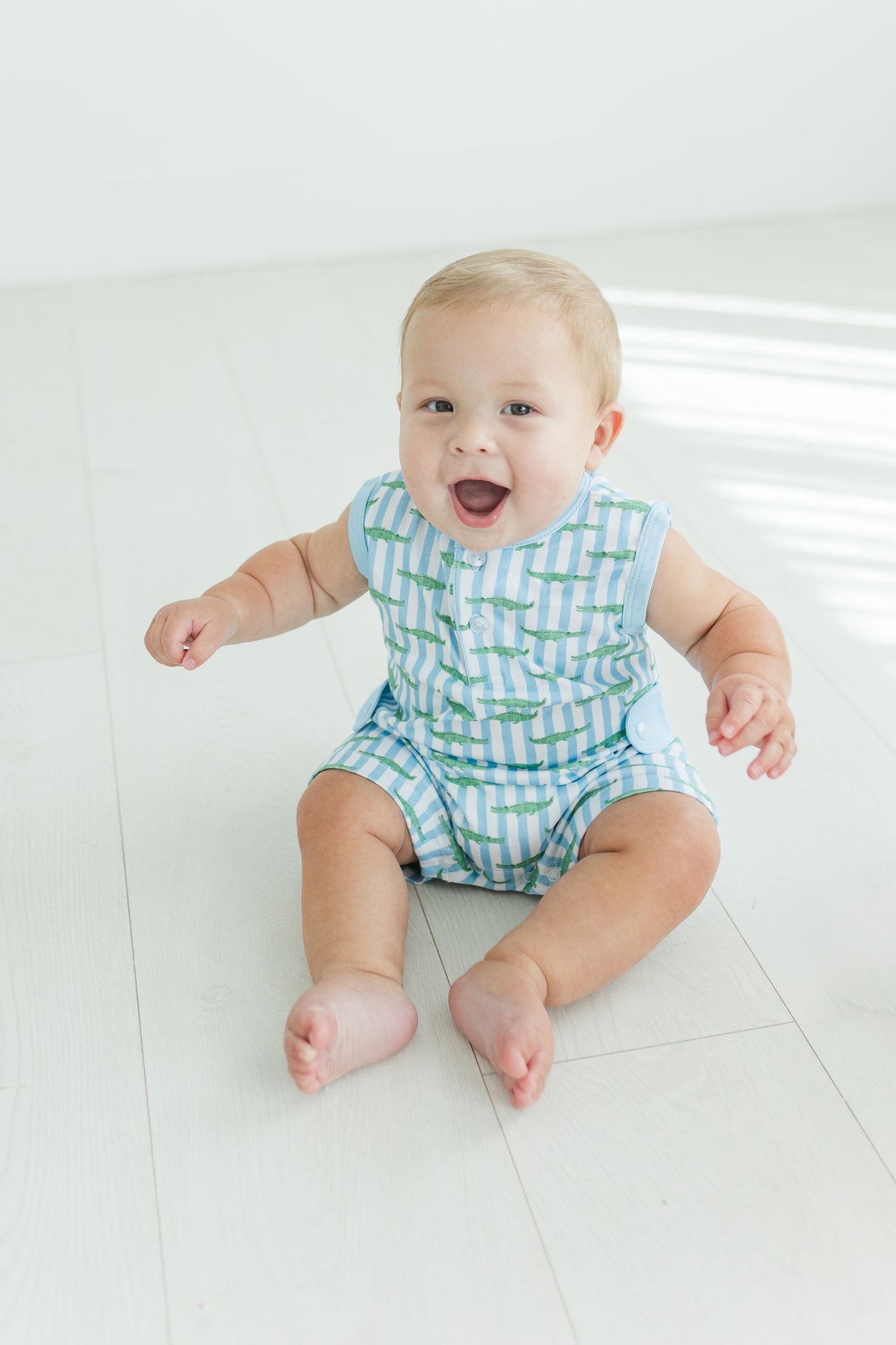 Baby Loren Bayou Kids Pima Romper