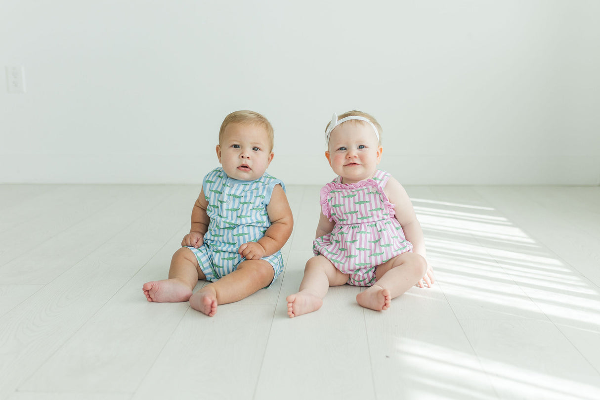 Baby Loren Bayou Kids Pima Romper