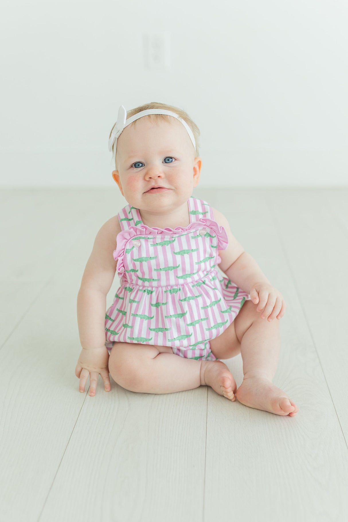 Baby Loren Bayou Kids Pink Pima Sun Bubble