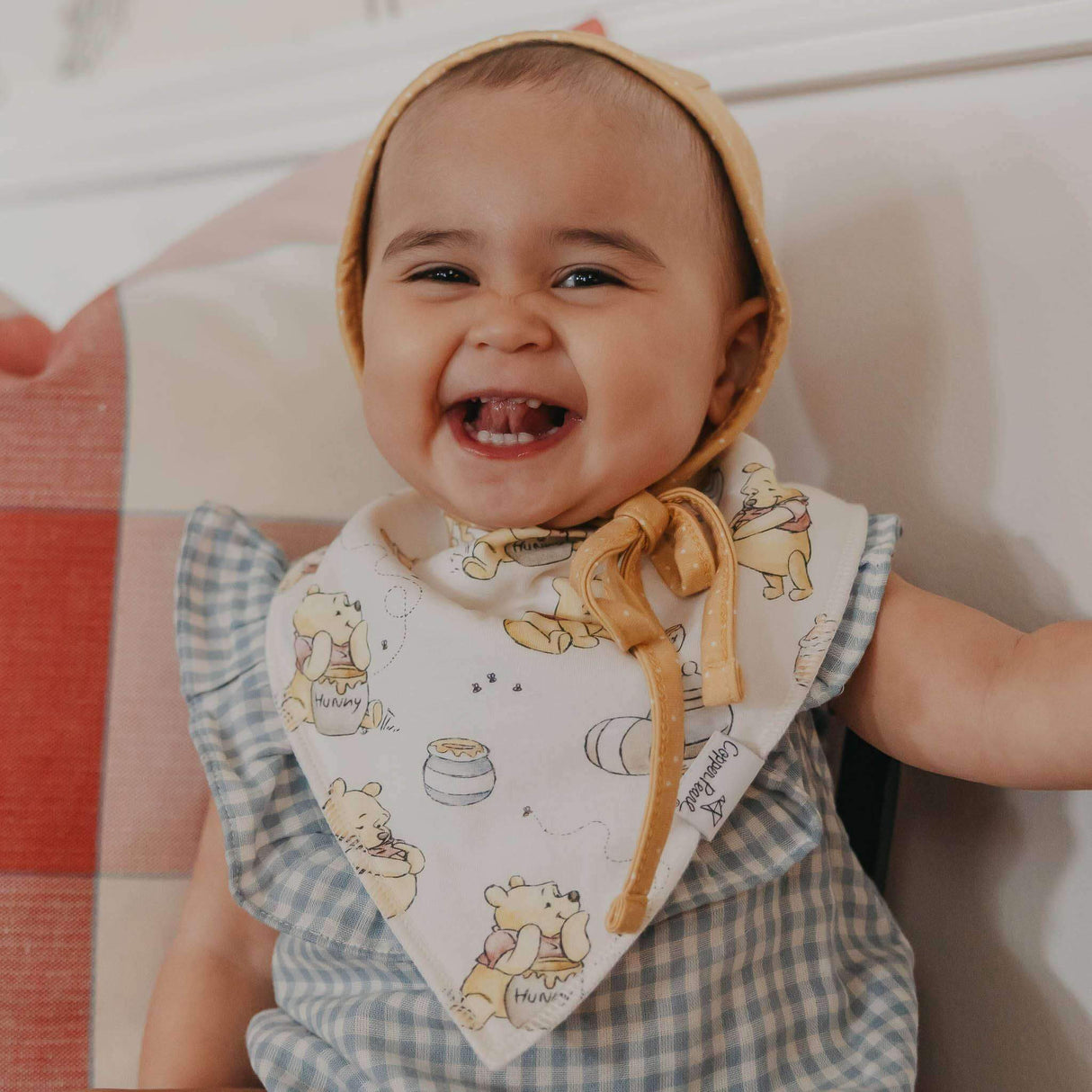 Copper Pearl Baby Bandana Bibs | Hundred Acre Wood