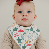 Copper Pearl Baby Bandana Bib 4-Pack Set |  Ivy