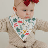 Copper Pearl Baby Bandana Bib 4-Pack Set |  Ivy