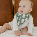 Copper Pearl Baby Bandana Bib 4-Pack Set |  Ivy