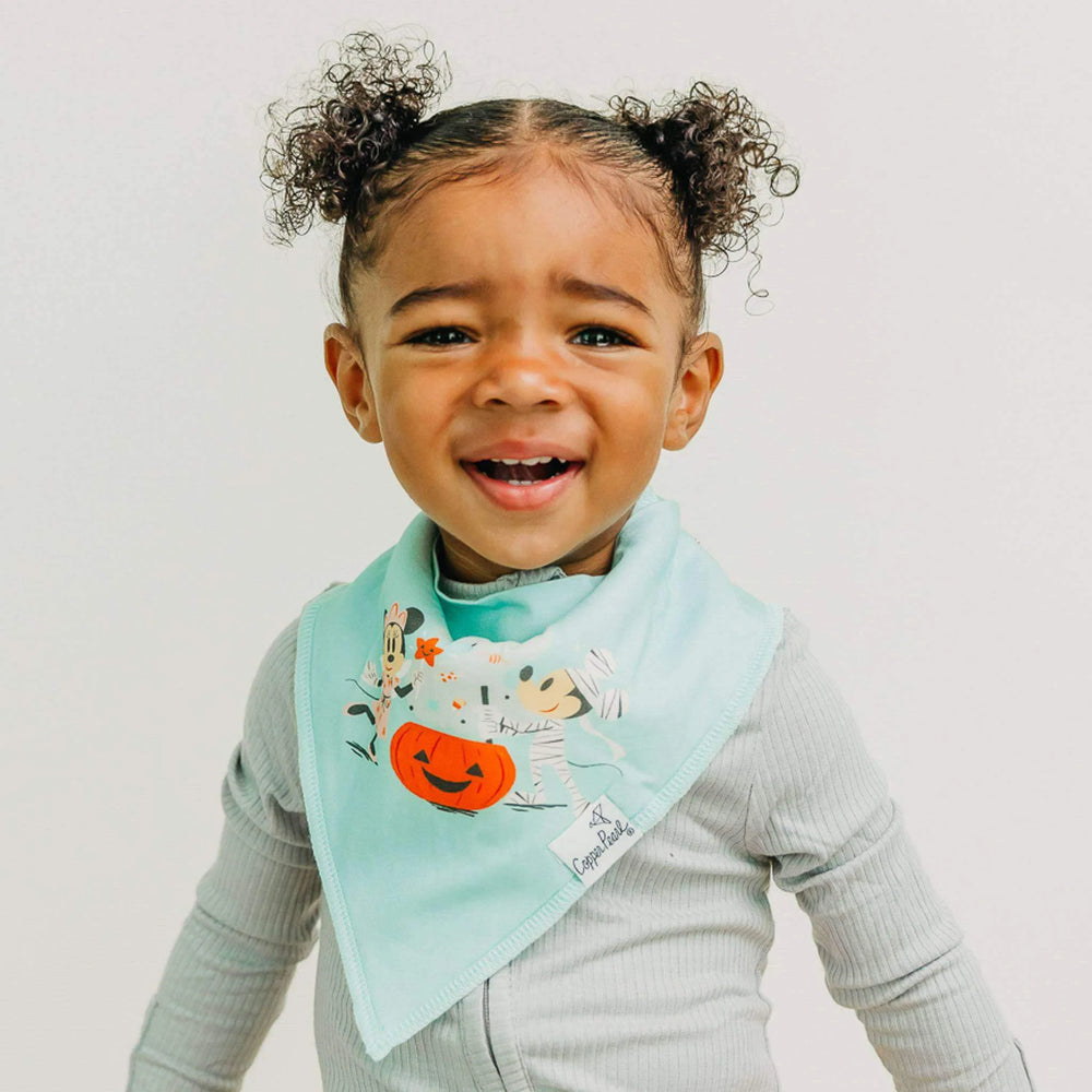 Baby Bandana Bib 4-Pack Set | Mickey Mouse and Friends
