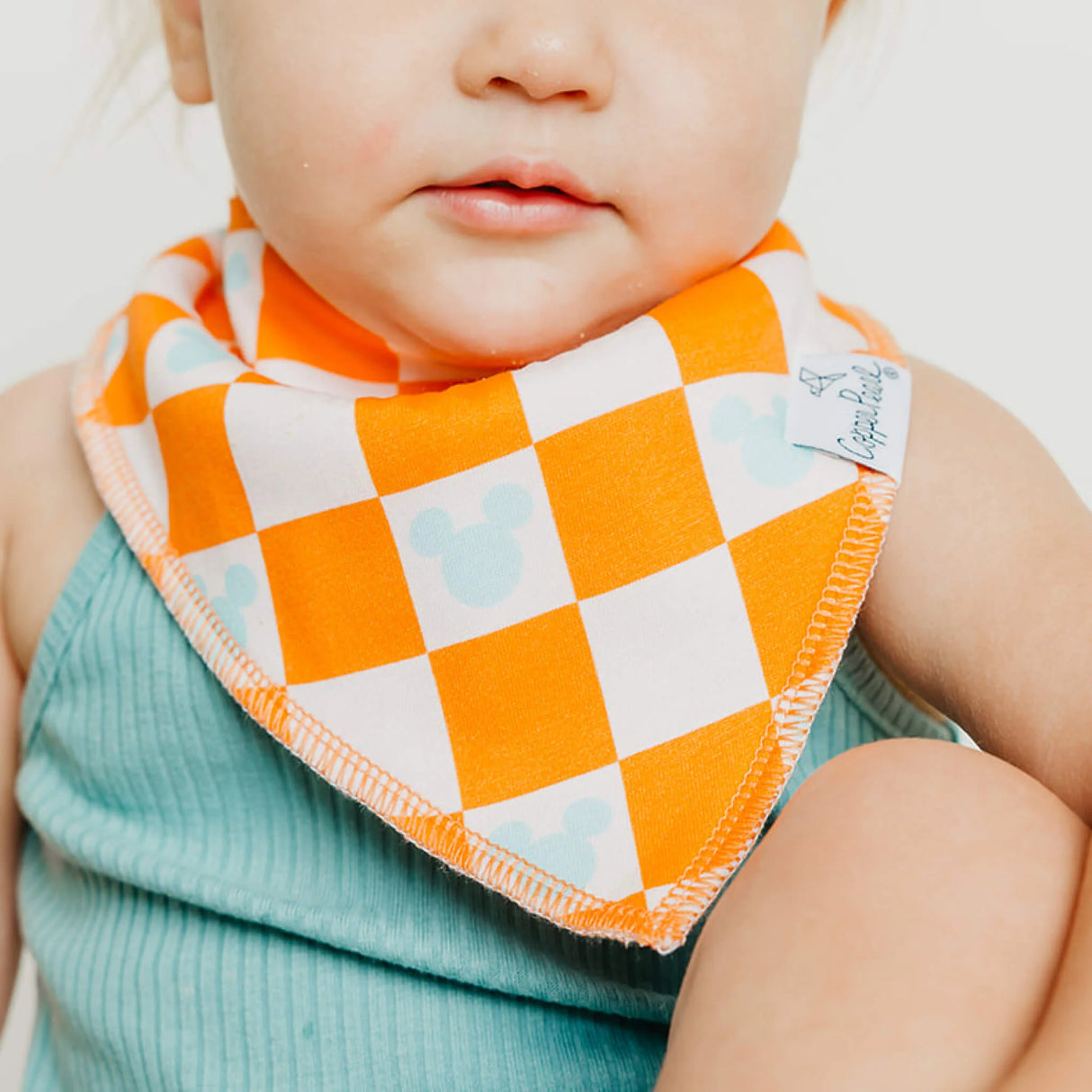 Baby Bandana Bib 4-Pack Set | Mickey Mouse and Friends