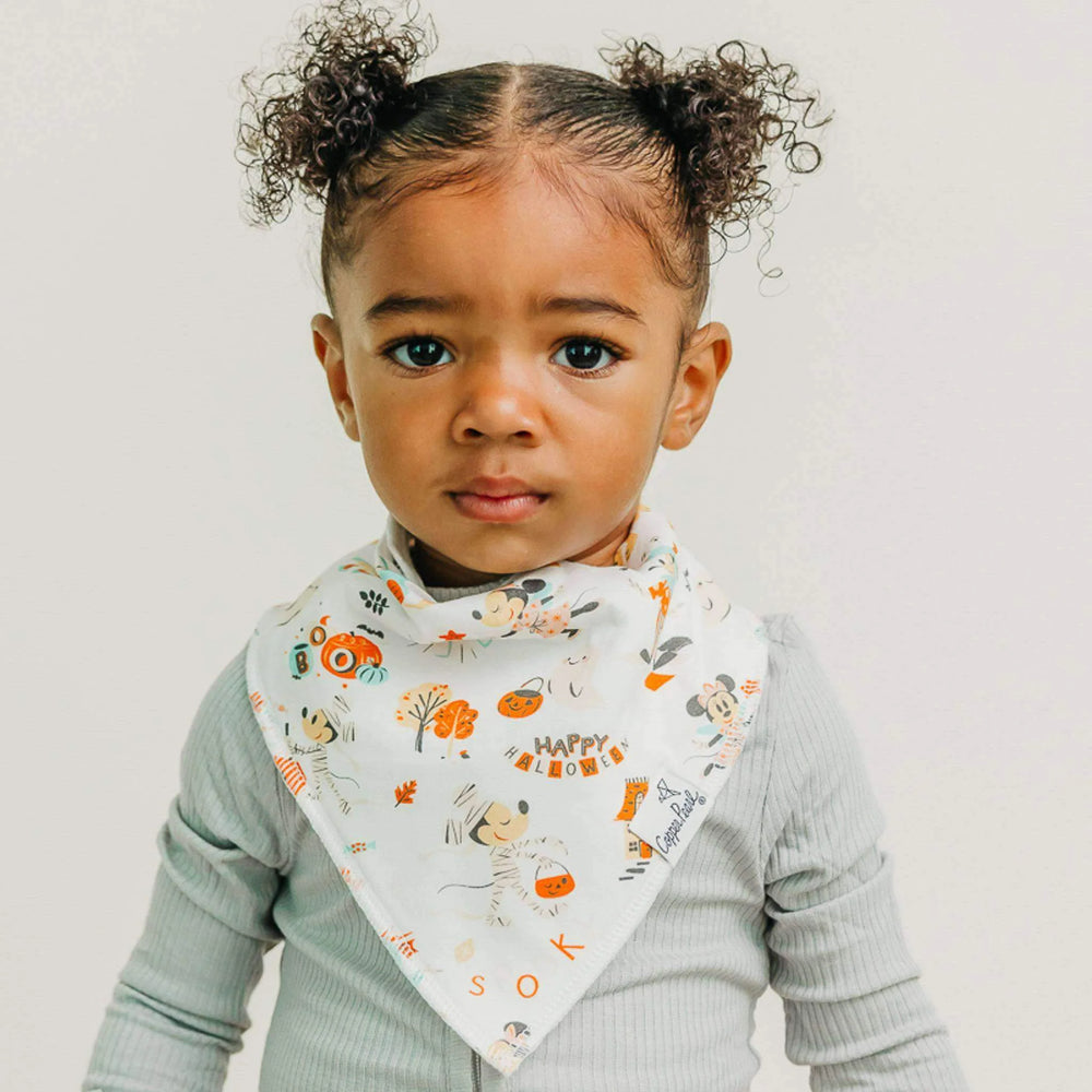 Baby Bandana Bib 4-Pack Set | Mickey Mouse and Friends