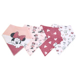 Baby Bandana Bib 4-Pack Set | Minnie Mouse