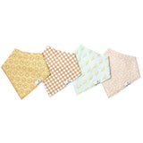 Copper Pearl Baby Bandana Bib 4-Pack Set | Vance
