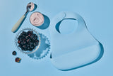 Babynetic Magnetic Silicone Bib | Blueberry Burst
