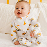 Copper Pearl Baby Bandana Bib 4-Pack Set |  Dozer