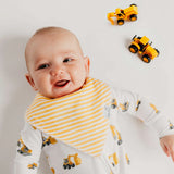 Copper Pearl Baby Bandana Bib 4-Pack Set |  Dozer