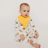 Copper Pearl Baby Bandana Bib 4-Pack Set |  Dozer