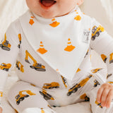 Copper Pearl Baby Bandana Bib 4-Pack Set |  Dozer