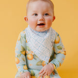 Copper Pearl Baby Bandana Bib 4-Pack Set | Melody