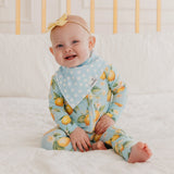 Copper Pearl Baby Bandana Bib 4-Pack Set | Melody