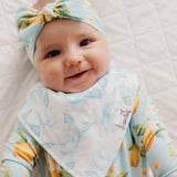 Copper Pearl Baby Bandana Bib 4-Pack Set | Melody
