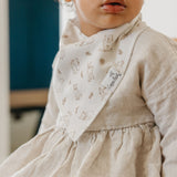 Copper Pearl Baby Bandana Bib 4-pack Set | Natalie