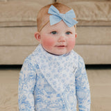 Copper Pearl Baby Bandana Bib 4-Pack Set |  Vintage Carnival