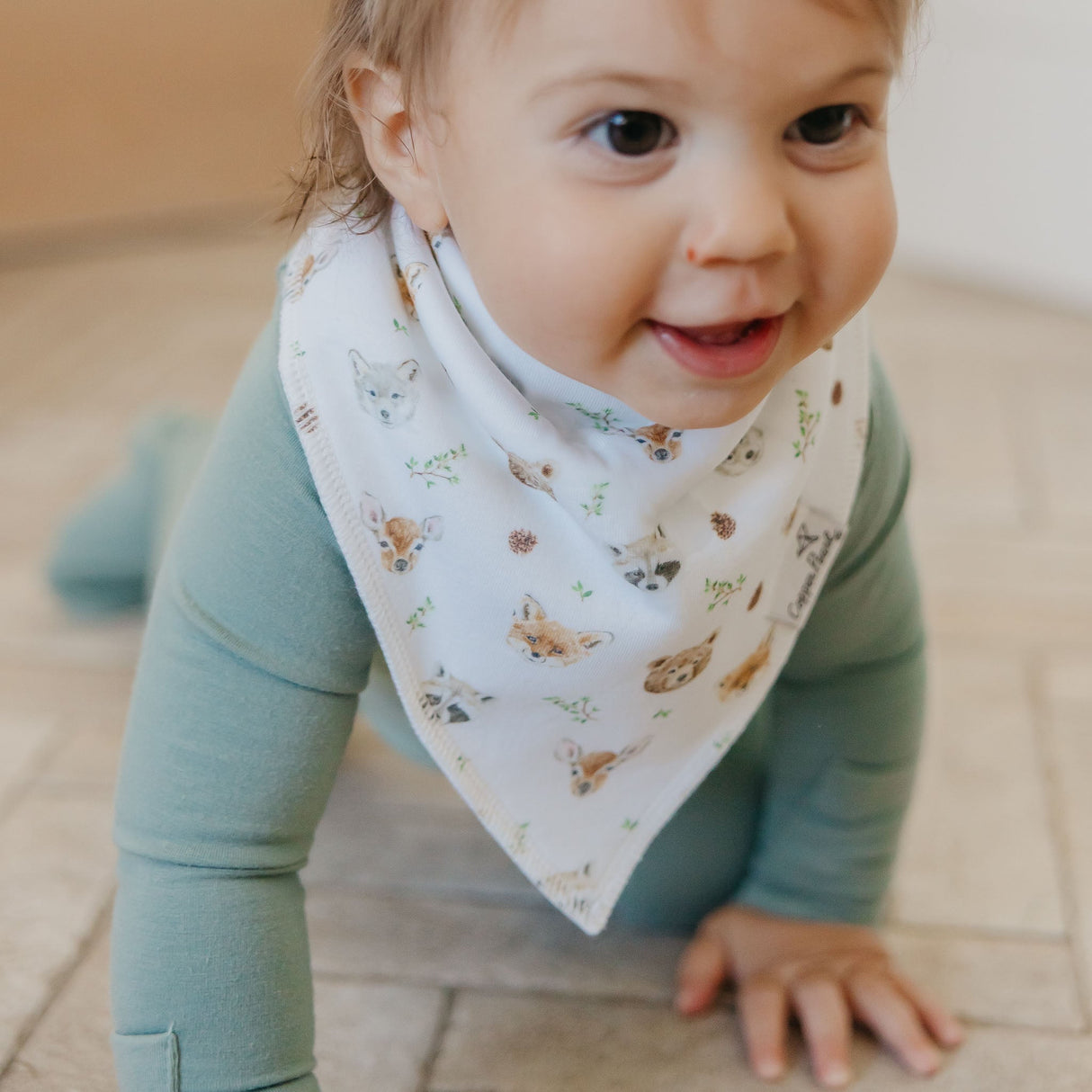 Copper Pearl Baby Bandana Bib 4-pack Set | Wilder