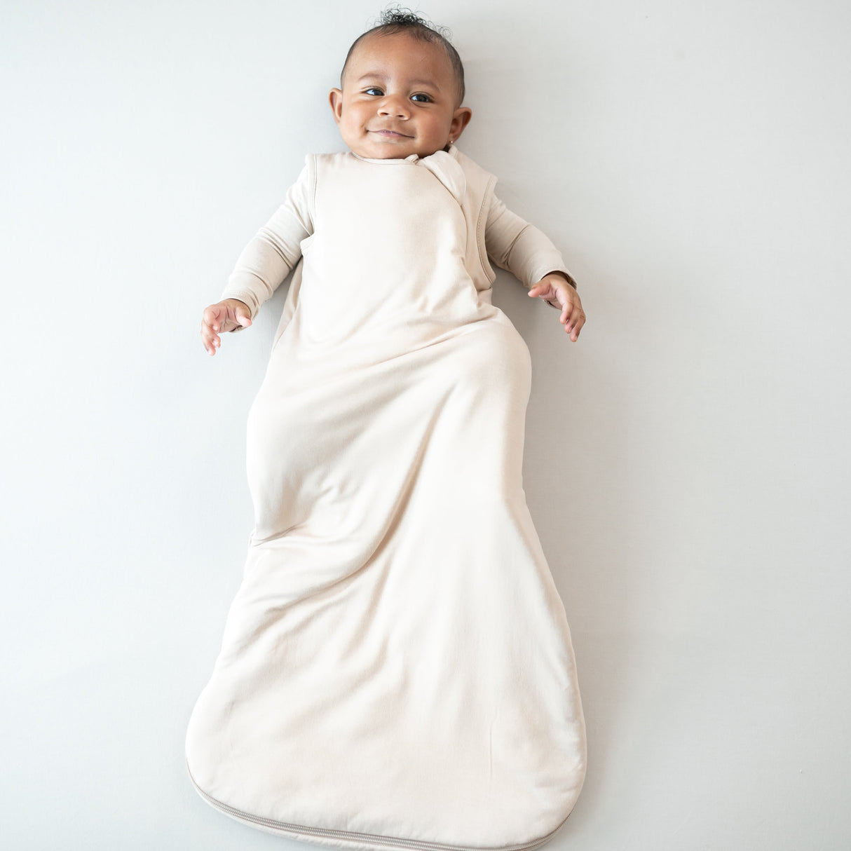 Kyte Bamboo Sleep Bag 1.0 TOG | Bisque