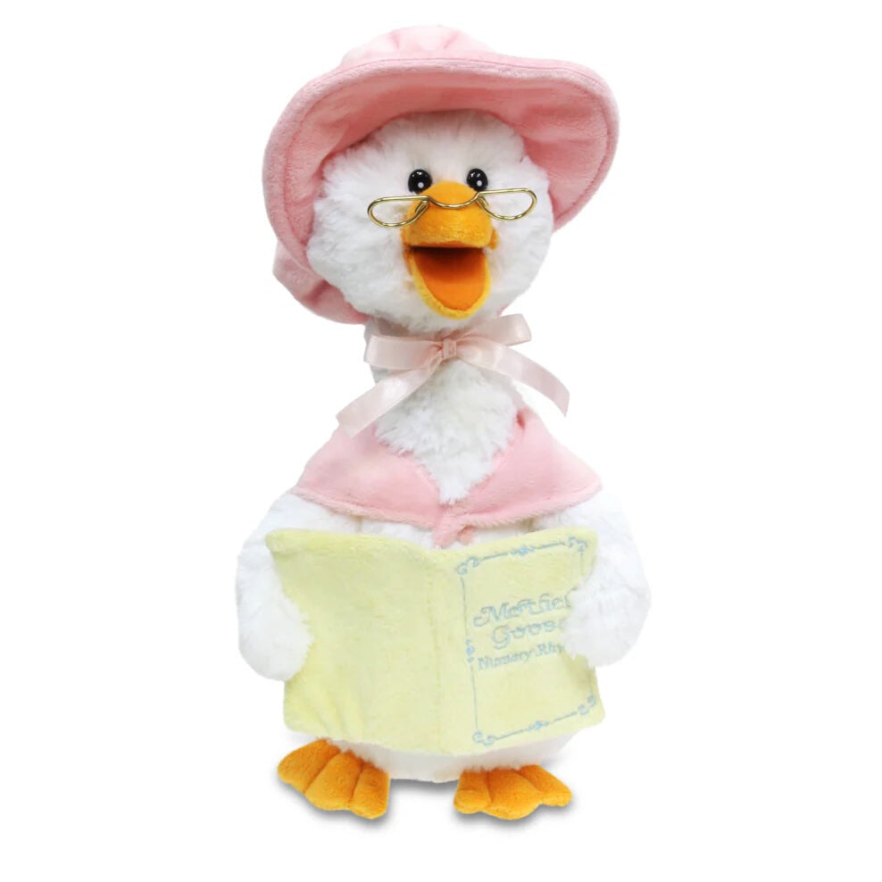 Mother Goose 7 Nursery Rhymes Storytime Plush Toy | Pink