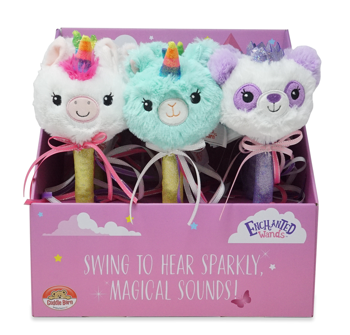Dazzle Llamacorn Plush Magical Sound Enchanted Wand